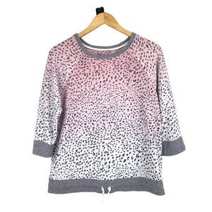 Women’s Lounge Sleep Top Size Small 1774 Simply Vera Wang Raglan Cozy